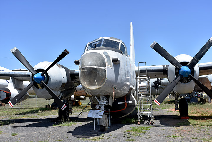 Lockheed Neptune Ex RAAF A89 272 under restoration for display HARS Parkes Aviation Museum 1