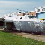 Lockheed Neptune RAAF A89 302 at RAAF Laverton awaiting transport to RAAF Point Cook 1