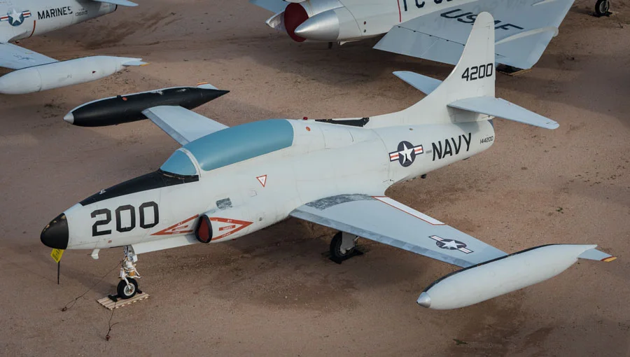 Boneyard Files: Lockheed T-1A SeaStar - The Navalized Shooting Star Lost to Time 12 Lockheed T 1A 91e0783d