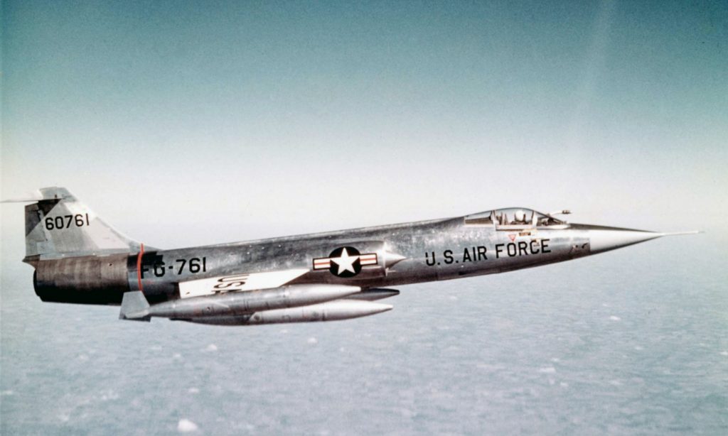 Lockheed F 104A 10 LO 060928 F 1234S 011