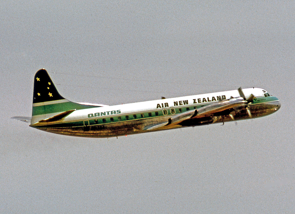 Lockheed L 188C ZK TEA ANZ.QF SYD 21.09.70 edited 3