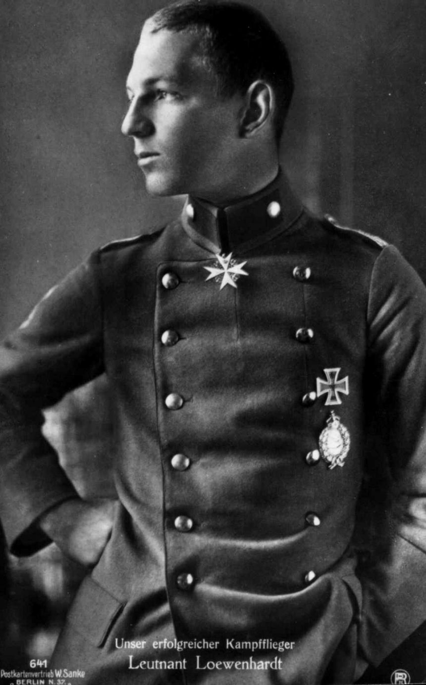 Erich Loewenhardt, German World War I fighter ace.
