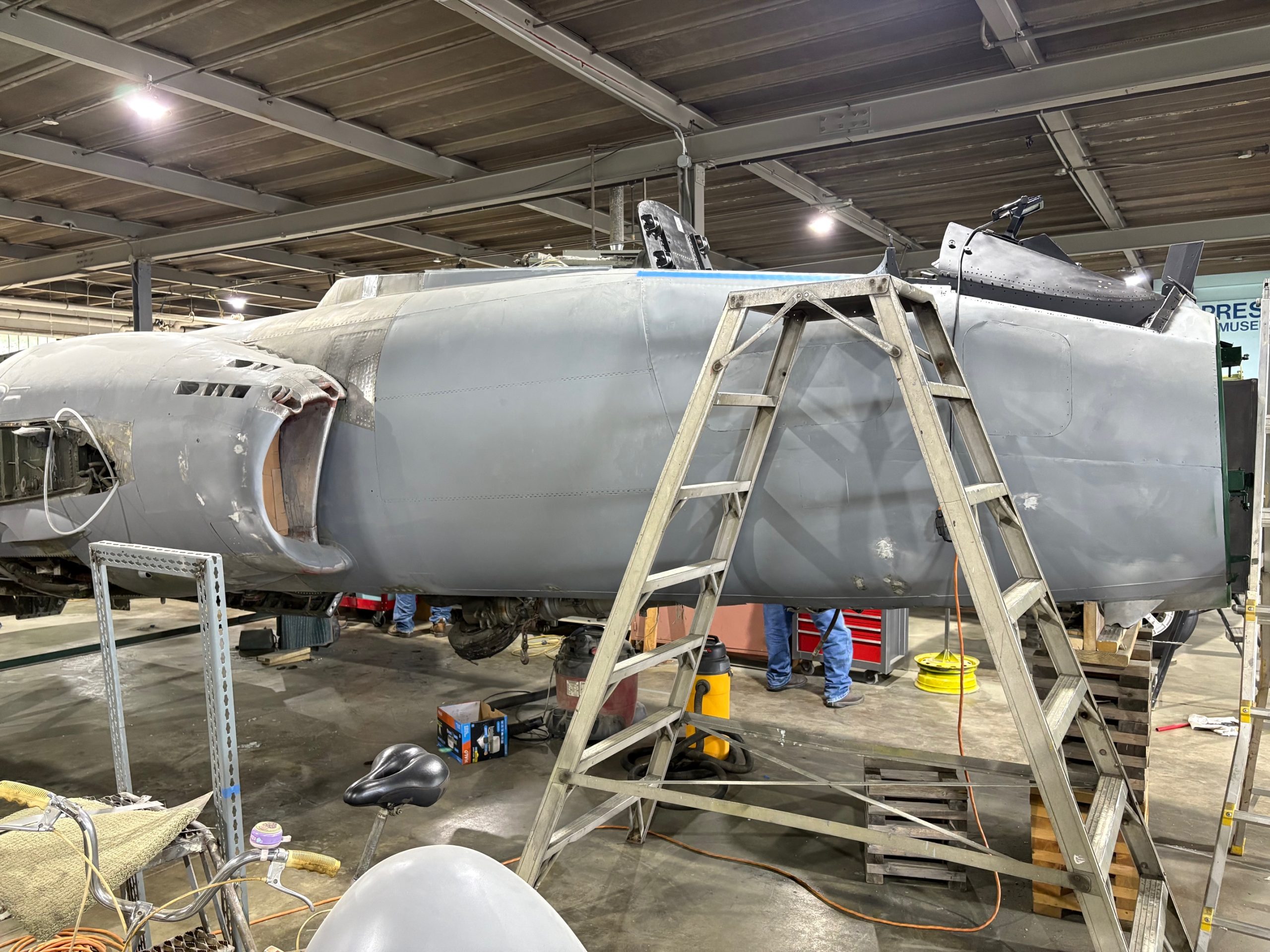 MAPS Air Museum Chance Vought F7U 3 Cutlass BuNo 129685 2 scaled