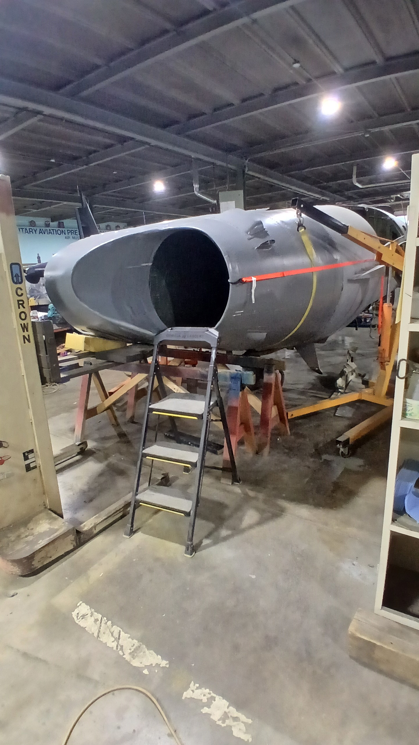 MAPS Air Museum Chance Vought F7U 3 Cutlass BuNo 129685004