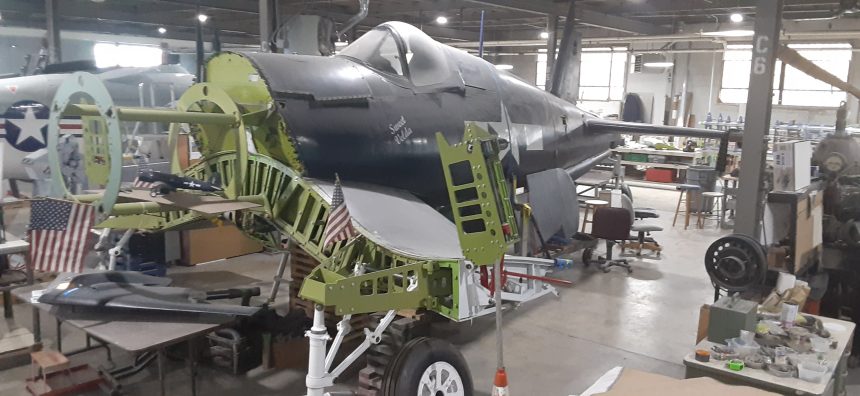 MAPS Air Museum FG 1D Corsair BuNo 76671 sideview 2