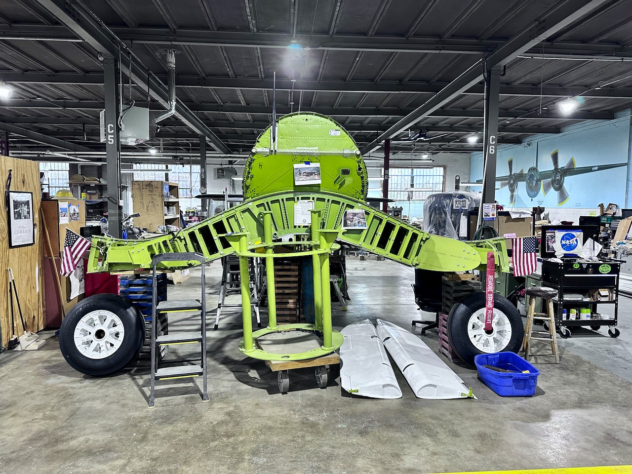 MAPS Air Museum's FG-1D Corsair Restoration