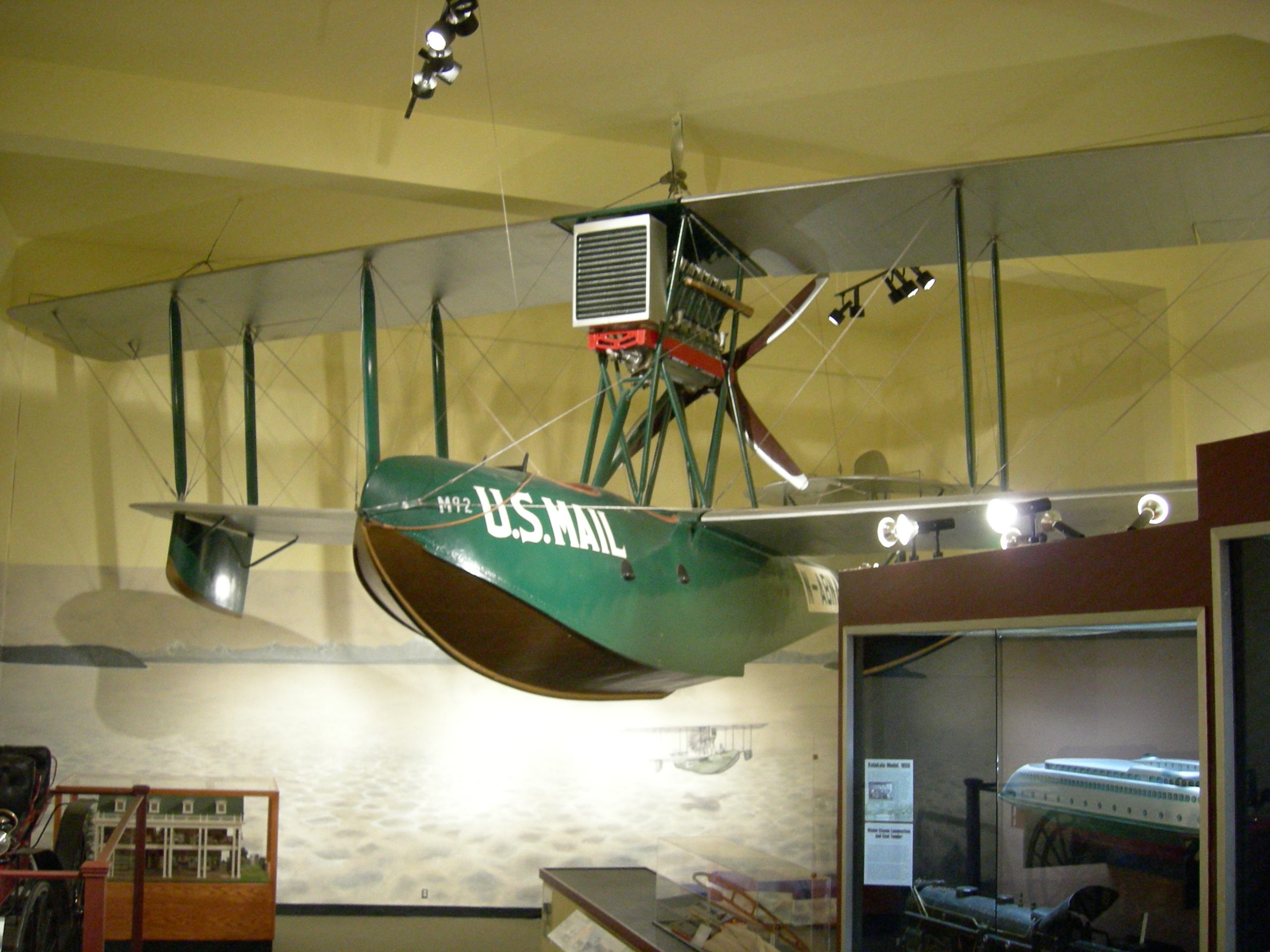 Adam’s Profile Reports: Boeing B-1 Flying Boat, The Oldest Existing Airplane Built by The Boeing Company 26 MOHAI plane scaled