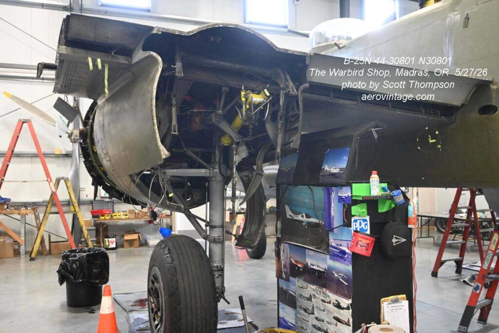 Aero Vintage Update: B-25 Executive Sweet Undergoing Major Structural Repairs in Oregon 11 Major work underway on B 25N 44 30801 as the fuselage is being split apart to replace center section components.
