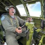 Mark Novak the Chief Pilot for B 29 Doc has logged over 500 hours of flight time in this iconic warbird