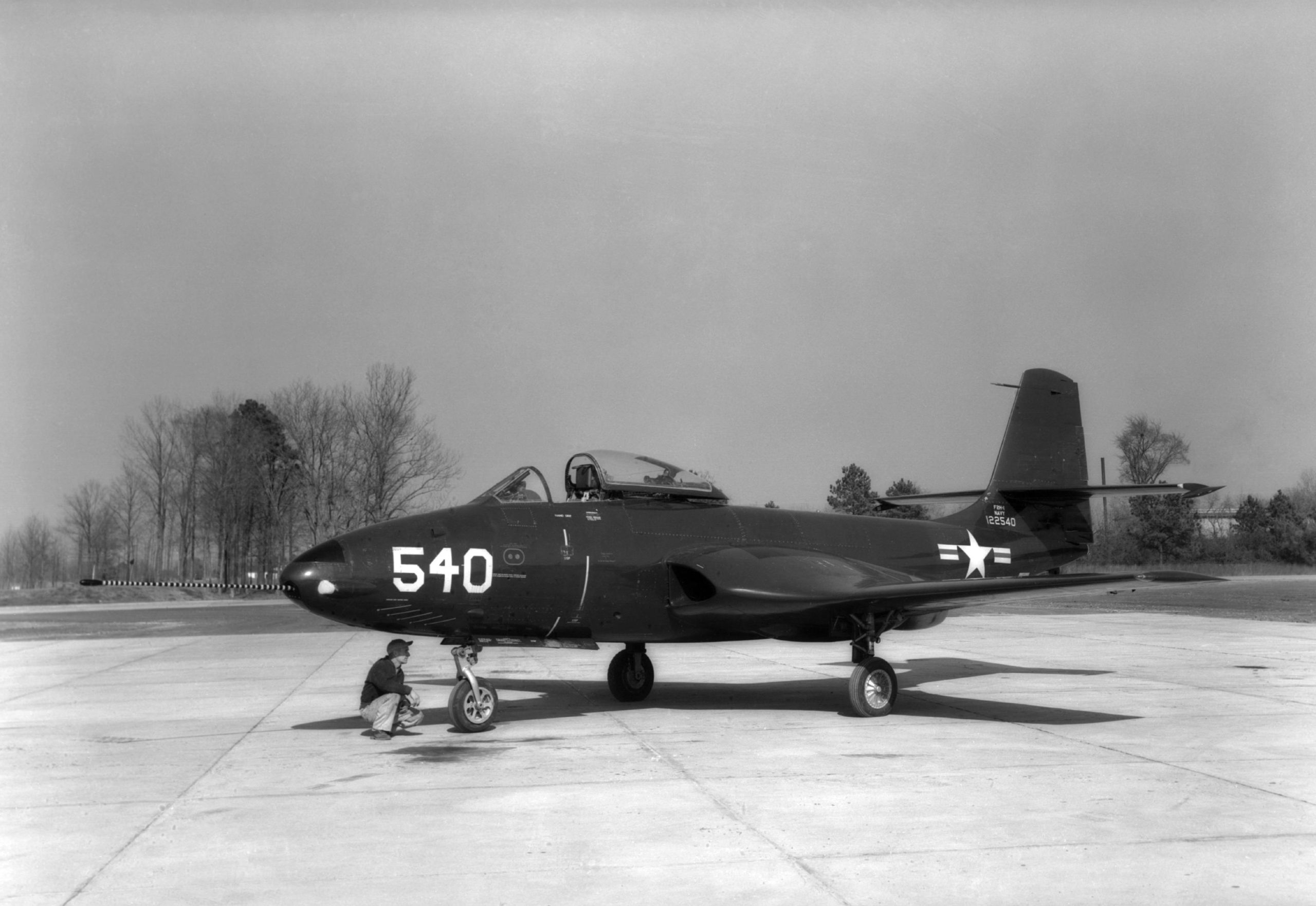 McDonnell F2H 1 Banshee NACA 1951 scaled