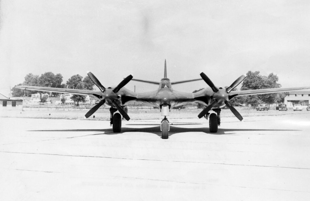 Grounded Dreams: McDonnell XP-67 - The Aircraft That Challenged Expectations but Fell Short 12 McDonnell XP 67 front view 061024 F 1234P 032 1