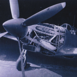 Merlin powered North American Mustang at Rolls Royce Hucknall