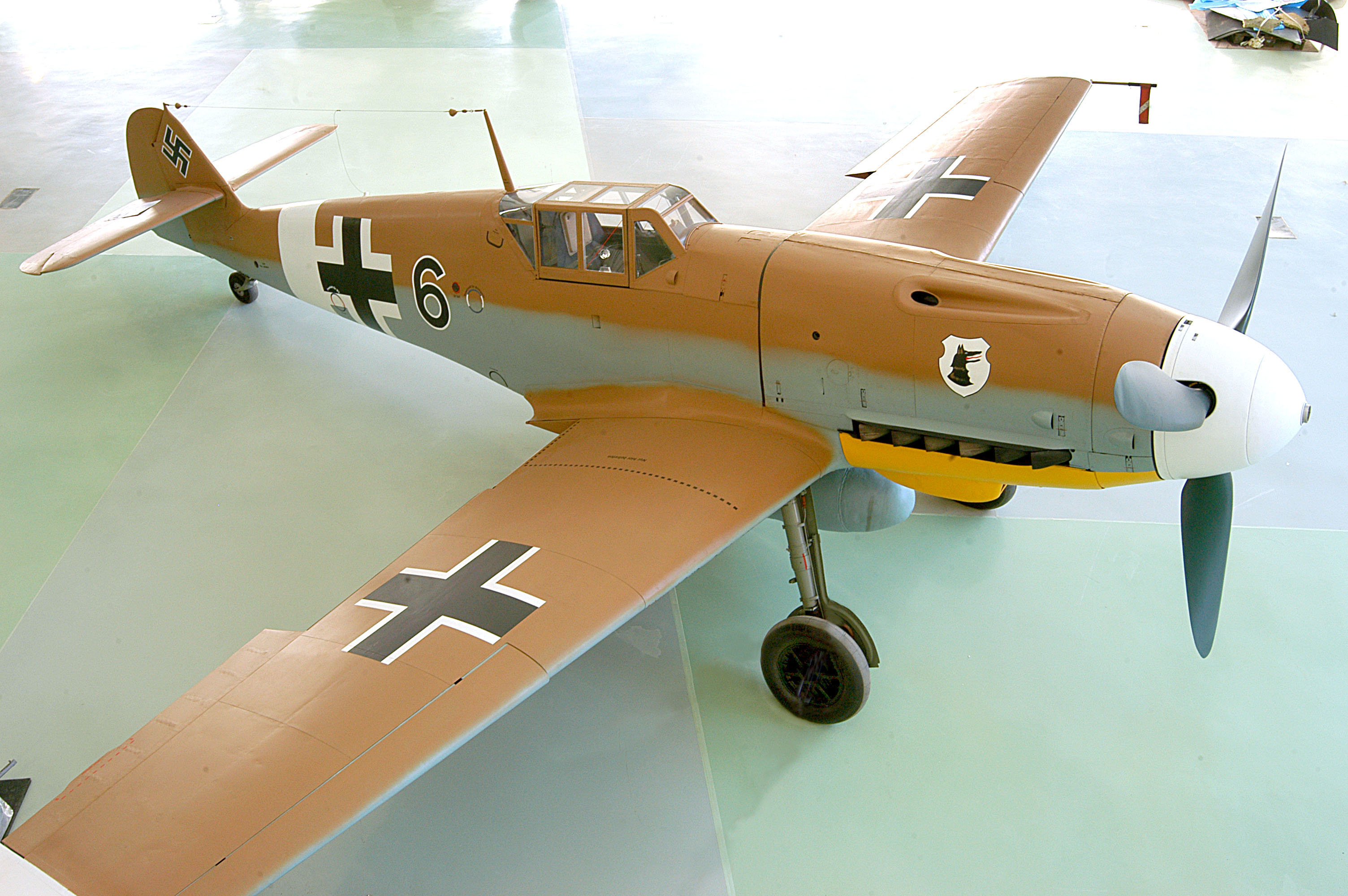 The rare Messerschmitt BF109G-2