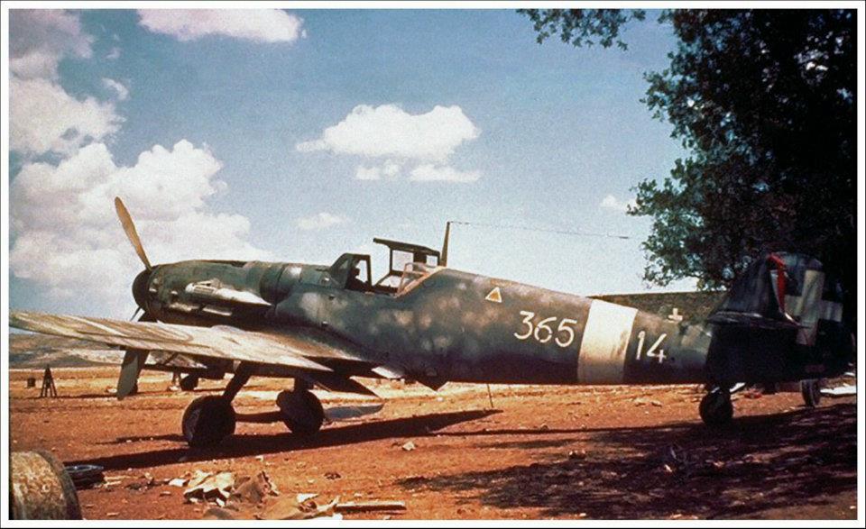 Messerschmitt Bf 109 G 6 of the 365th Squadron 150th Group A.C.T