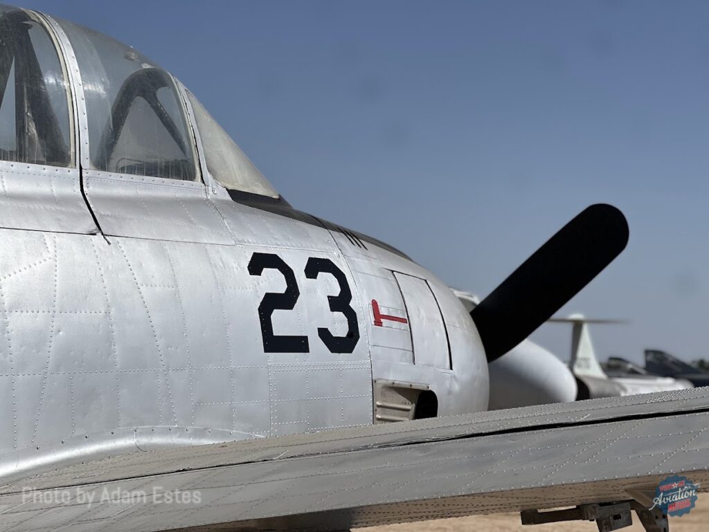 Mexican Air Force T 28A Trojan at March Field Air Museum 4752