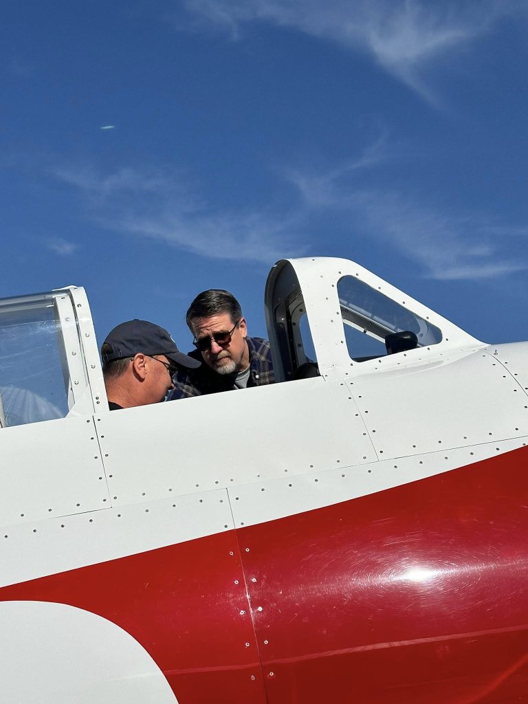 Mid America Flight Museum's Gee Bee QED II Flies! 17 Mid America Flight Museums Gee Bee QED II Flies kelly and Doug n