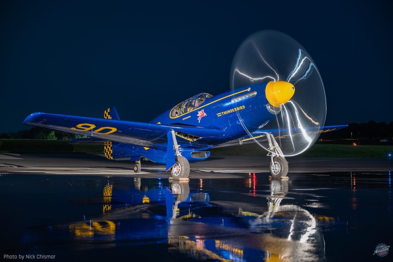 Mid Atlantic Air Museums WWII Weekend Photo Experience 2026 P 51 Thunderbird