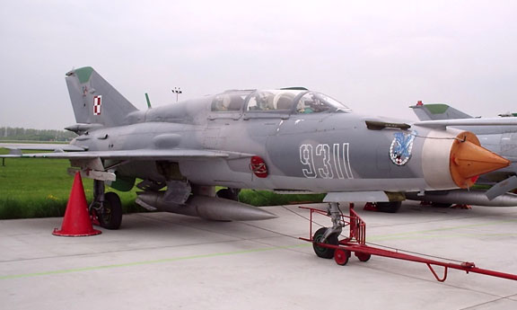 The MiG 21UM  equipped with R-13 engine. ( Image credit Raptor Aviation)