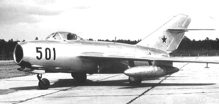 Mikoyan Gurevich MiG 15 number 1