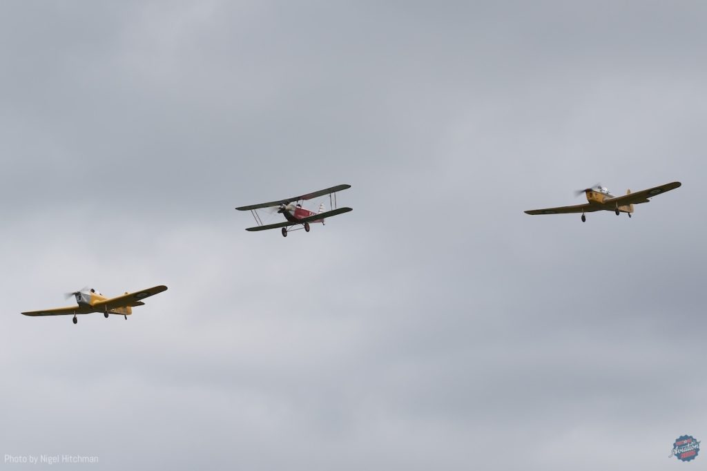 Shuttleworth Launches 2026 Airshow Season with Memorable Flying Displays 14 Miles formation 7D2 2758