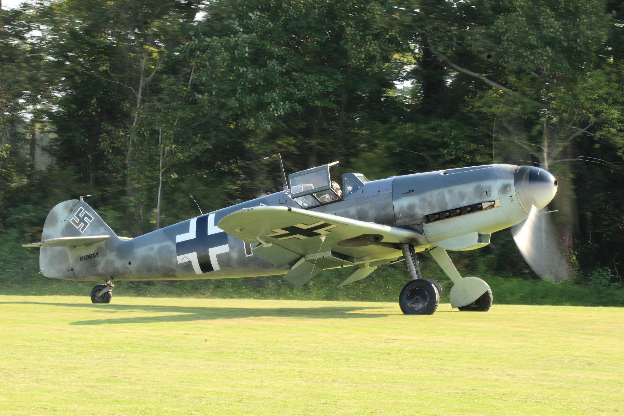 Military Aviation Museum Messerschmitt Bf 109G 4