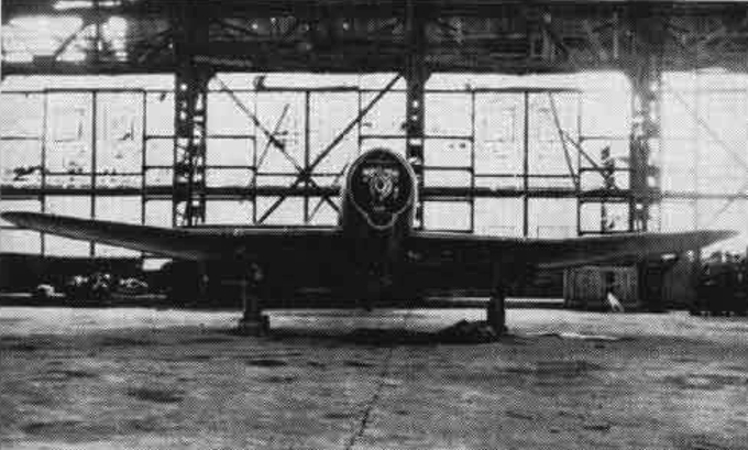 Today In Aviation History: First Flight of the Mitsubishi A7M Reppū 12 Mitsubishi A7M2 in a hangar of the Yokosuka Naval Air Technical Arsenal circa late 1945 80 G 193471