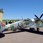 Mk IX Supermarine Spitfire MH 415 undergoing its first engine runa after restoration by VFR Scone NSW