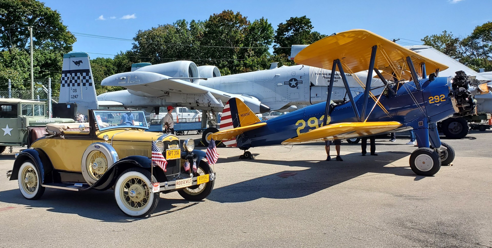 Model A Ford Stearman Biplane