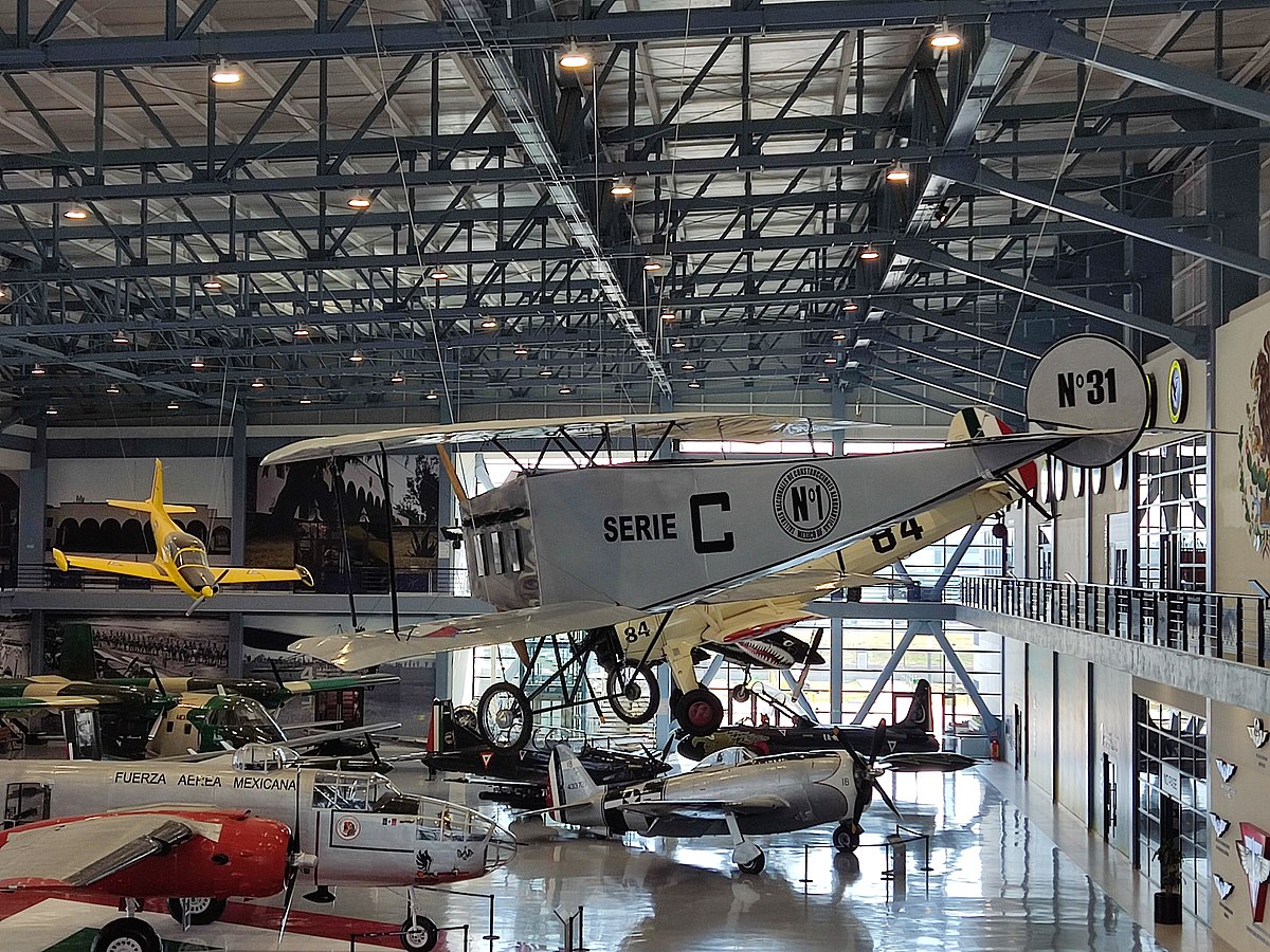 Museo Militar de la Aviación uno de los atractivos que rodea al AIFA