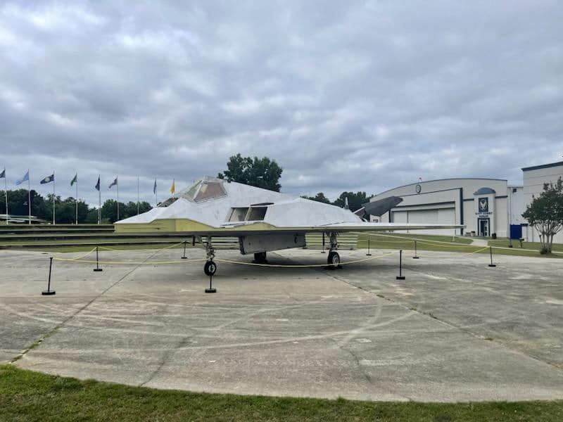 Museum of Aviation F 117A Nighthawk