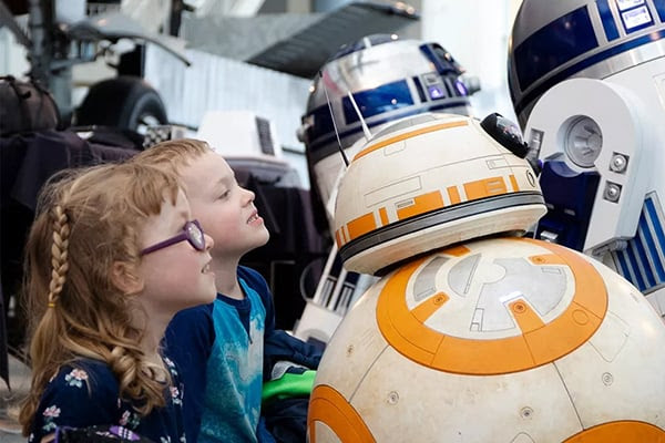 Museum of Flight Day with Droids