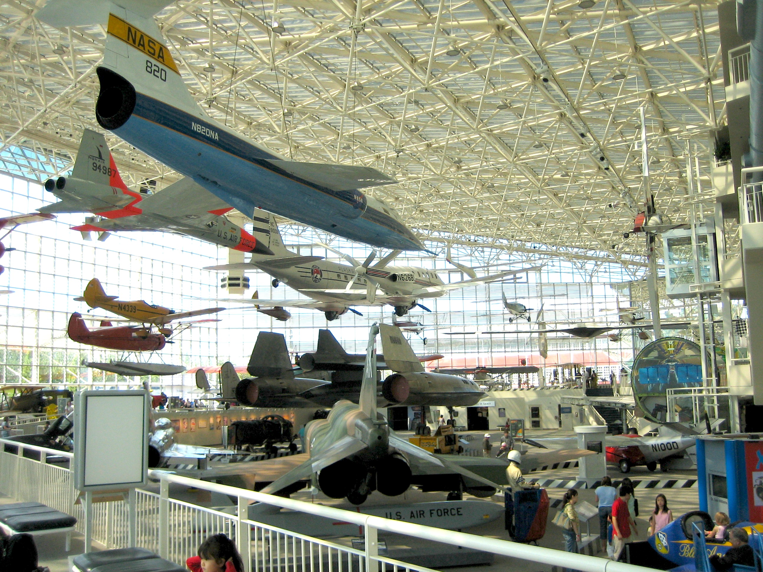 The main display area of the Museum of Flight, located at Boeing Field, Seattle, Washington. (Photo via Wikipedia)