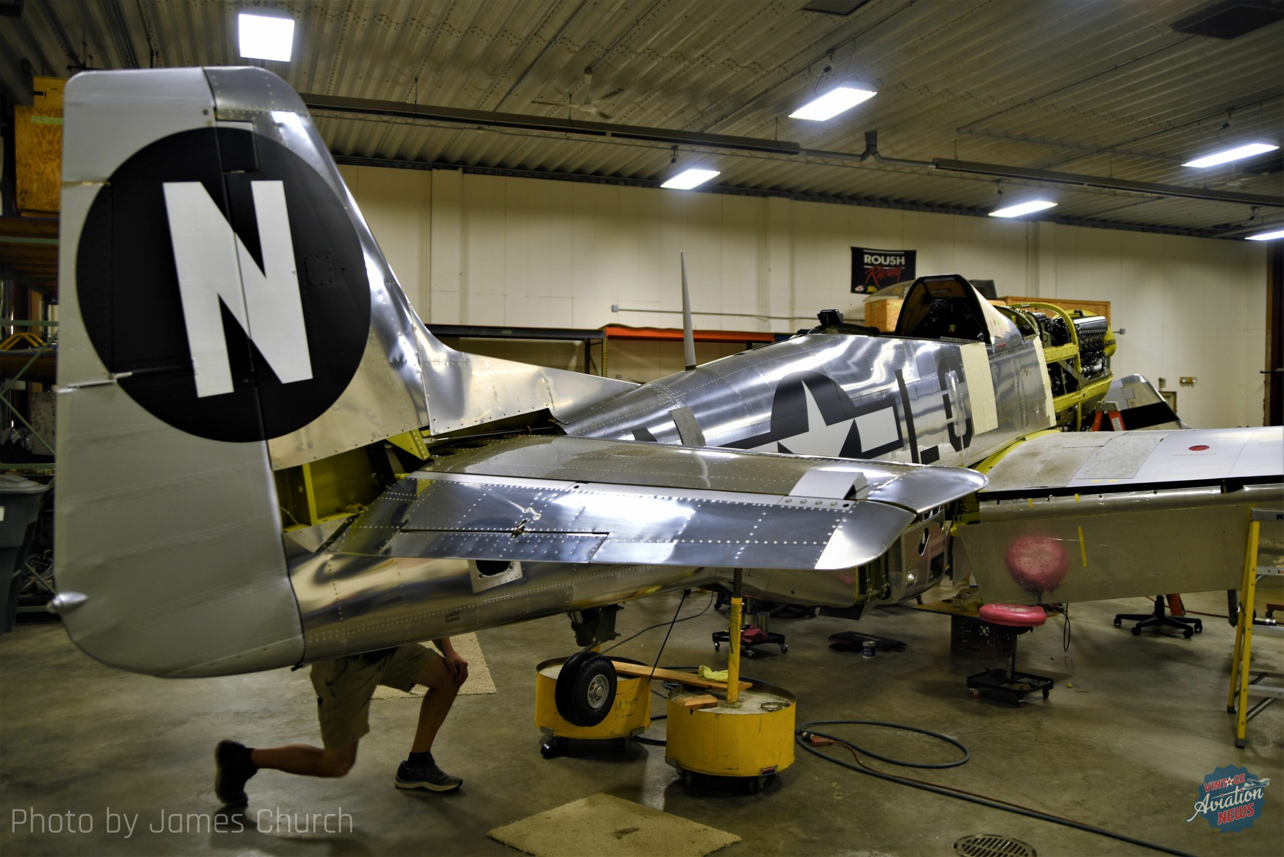 Combat Veteran P 51 Mustang Restoration Nears The Finish” Line At