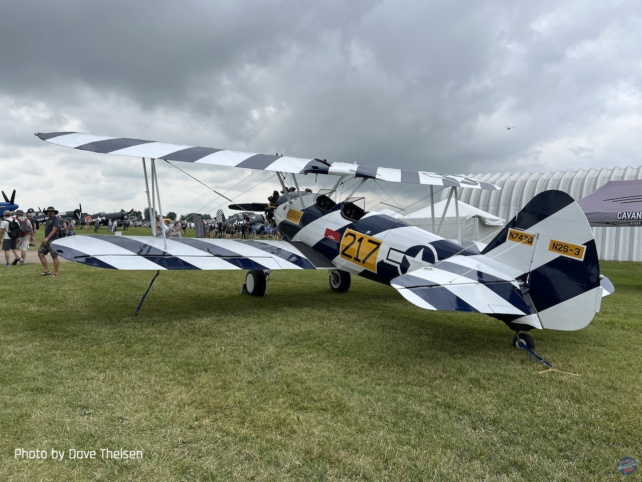 N2S 3 Recall Stearman US NAVY