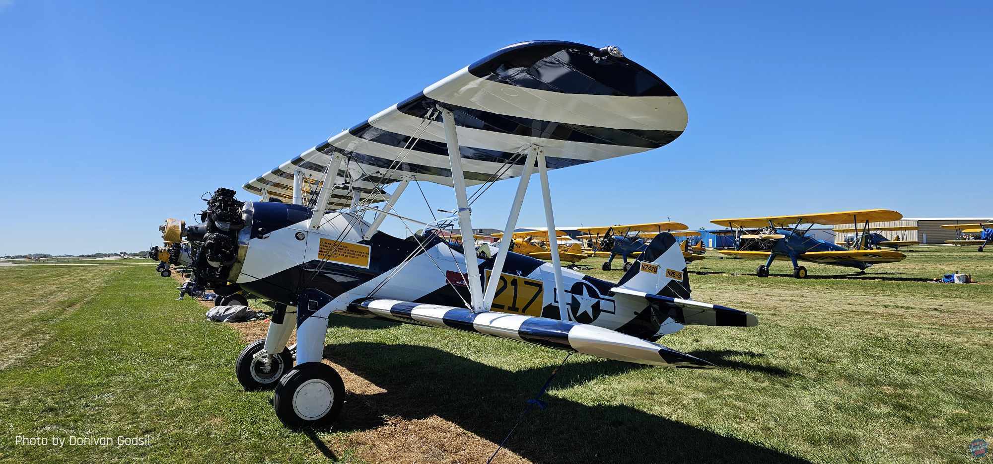 N2S 3 US NAVY Recall Stearman Donivan Godsil 22