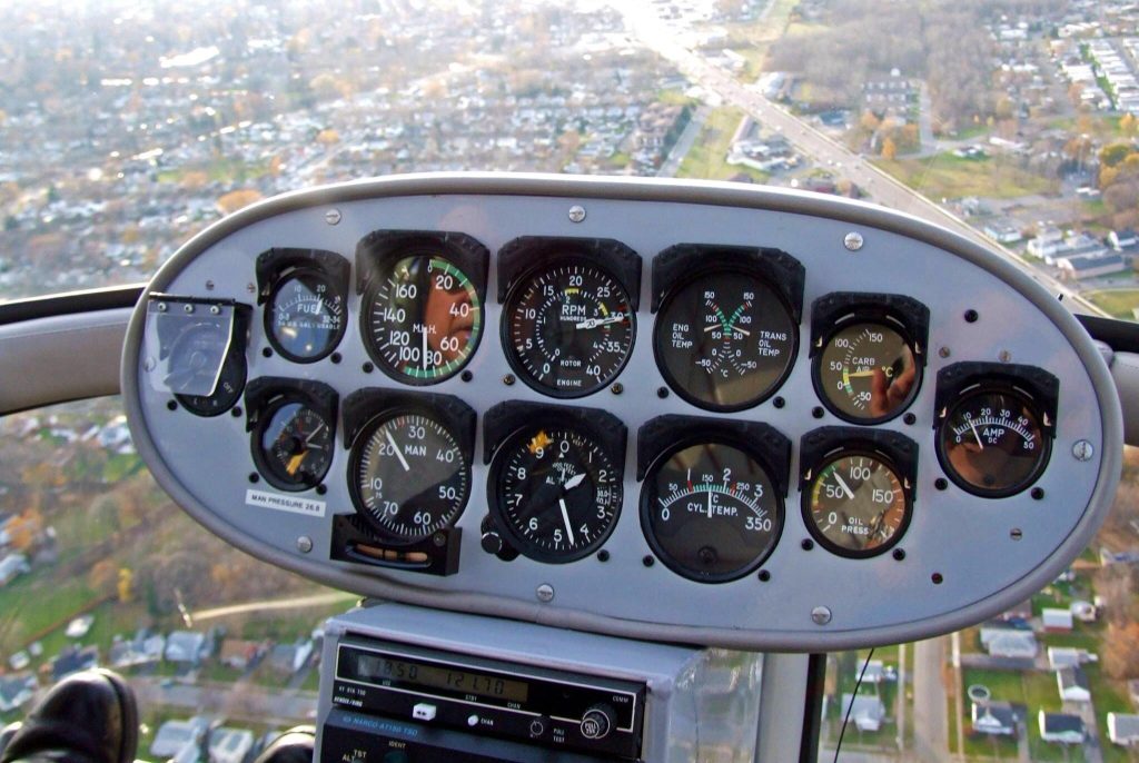 The Bell 47H-1 “Bellairus”: A Rare Pioneer Restored by Passion 14 N985B Before and After Instrument Panel Restoration 3