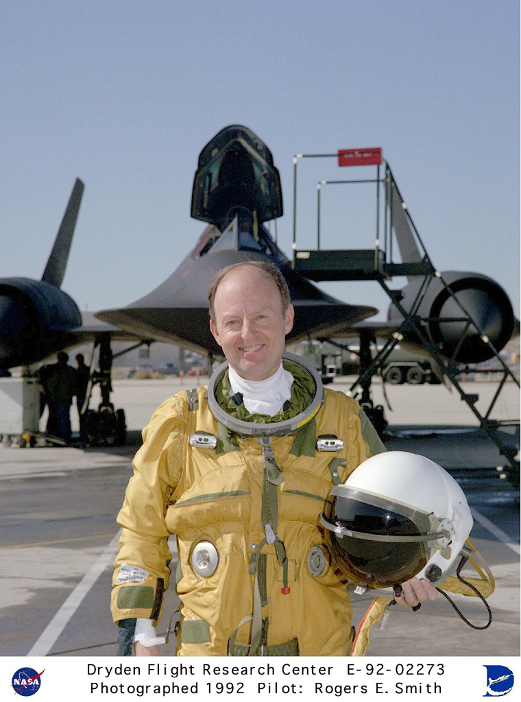 NASA Research Pilot Rogers Smith and Flight Test Engineer Robert Meyer Jr