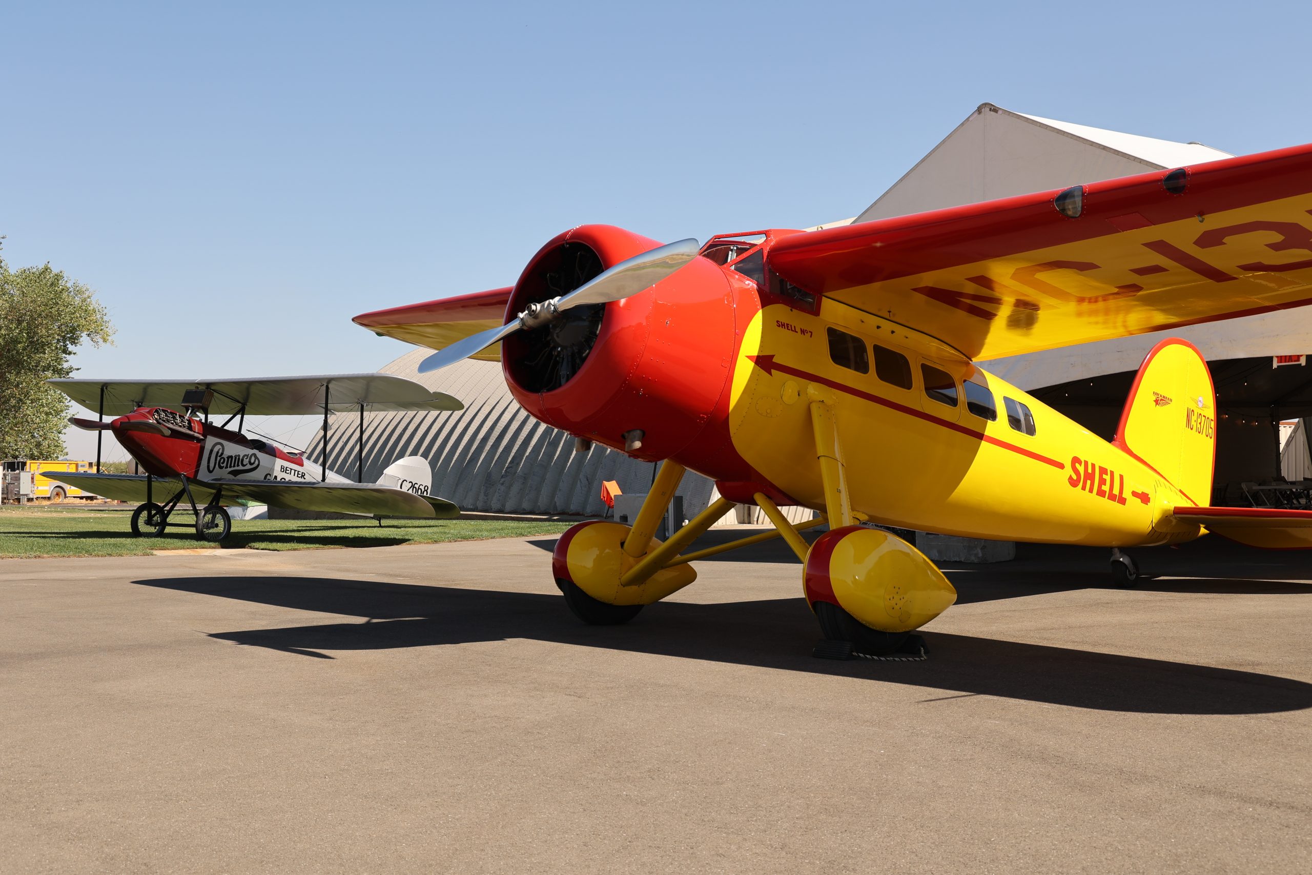 NC13705 Lockheed Vega and Waco 9 R6 8304 scaled