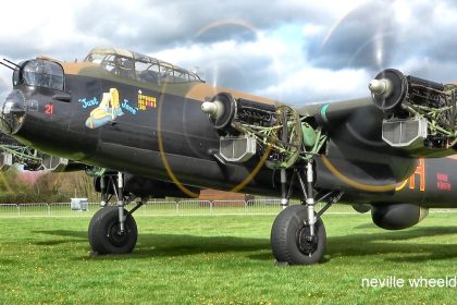 NX611 during her pre season engine tests