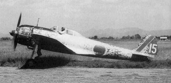 A Japanese Nakajima Ki-43-II Hayabusa fighter. ( IMage by PD-JAPAN-OLDPHOTO. via Wikipedia)