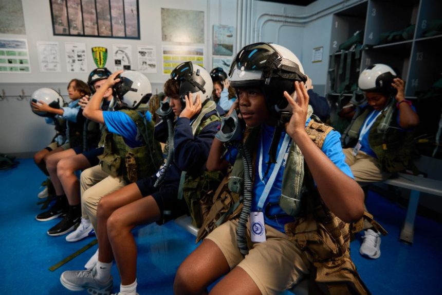National Flight Academy Offers Immersive STEM Program Aboard Aircraft Carrier Simulator 3