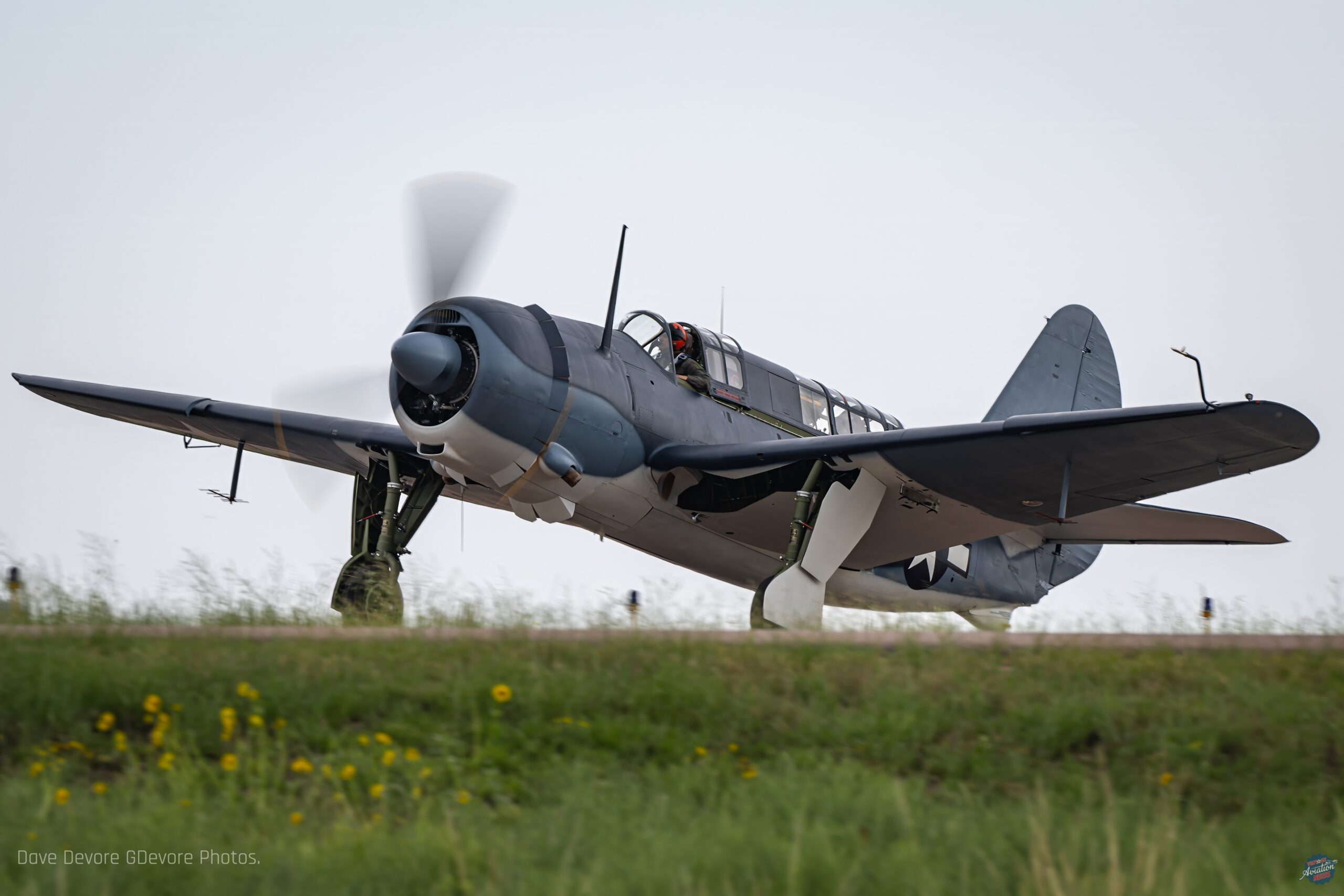 National Museum of World War II AviationS Curtiss SB2C 1A Helldiver Flies 2 scaled