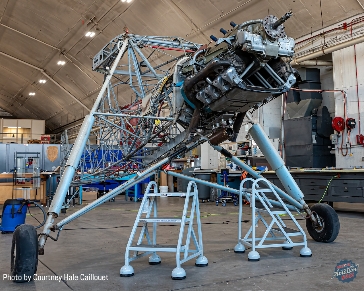 National Museum of the United States Air Force Fieseler Fi 156C 2 Storch construction number 4389 1974 Edit