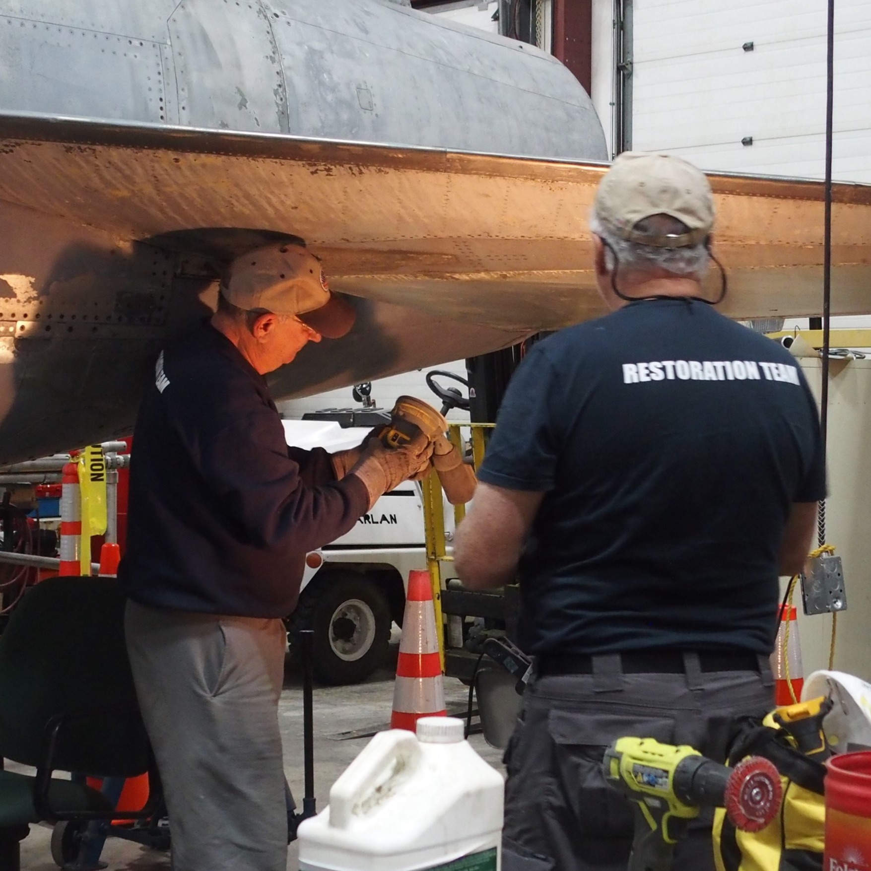 New England Air Museum’s A-7D Corsair II Restoration 13 New England Air Museums A 7D Corsair II Restoration Team