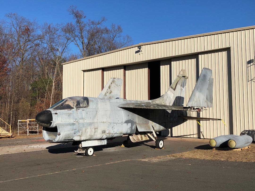 New England Air Museum's A-7D Corsair II Restoration - Vintage