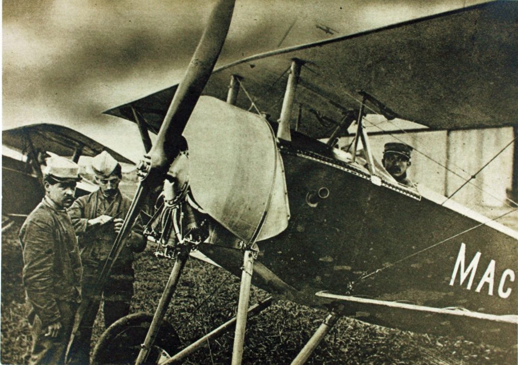 Aces of War: Antonio Reali - The Marksman of the 79th Squadriglia 11 Nieuport 11 of the Escadrille Américaine flown by Sgt Douglas Mac Monagle