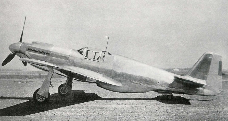 North American Aviation NA 73X prototype NX19998 at Mines Field California 9 September 1940. North American Aviation Inc