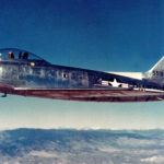 North American Aviation XP 86 Sabre 45 59597 with George Welch color