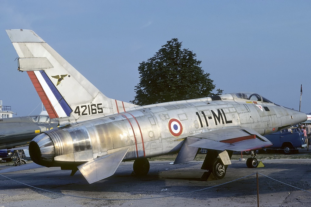 Preview of the California Science Center's Korean Air Aviation Gallery 16 North American F 100D Super Sabre France Air Force AN2233188