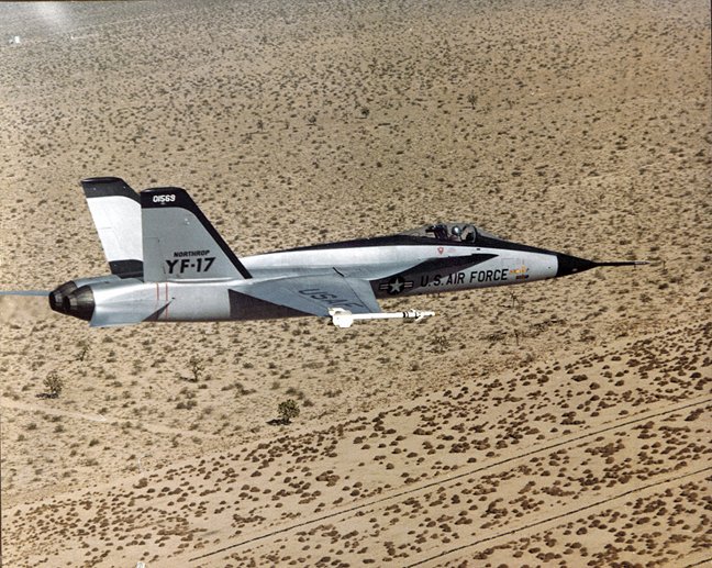 Grounded Dreams: Northrop YF-17 - From Air Force Rejection to the F/A-18 Hornet 12 Northrop YF 17 Cobra in flight
